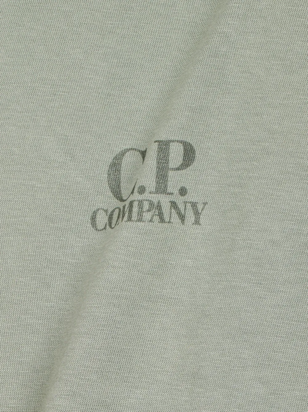 C.P. Company T-shirt met logo Groen