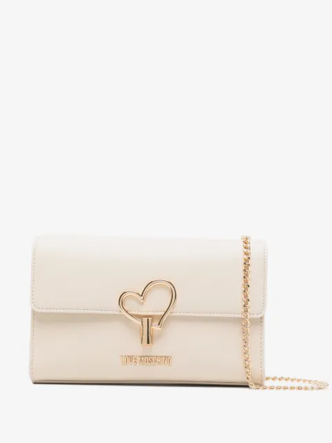Love Moschino sac à bandoulière chaîne à détail cœur