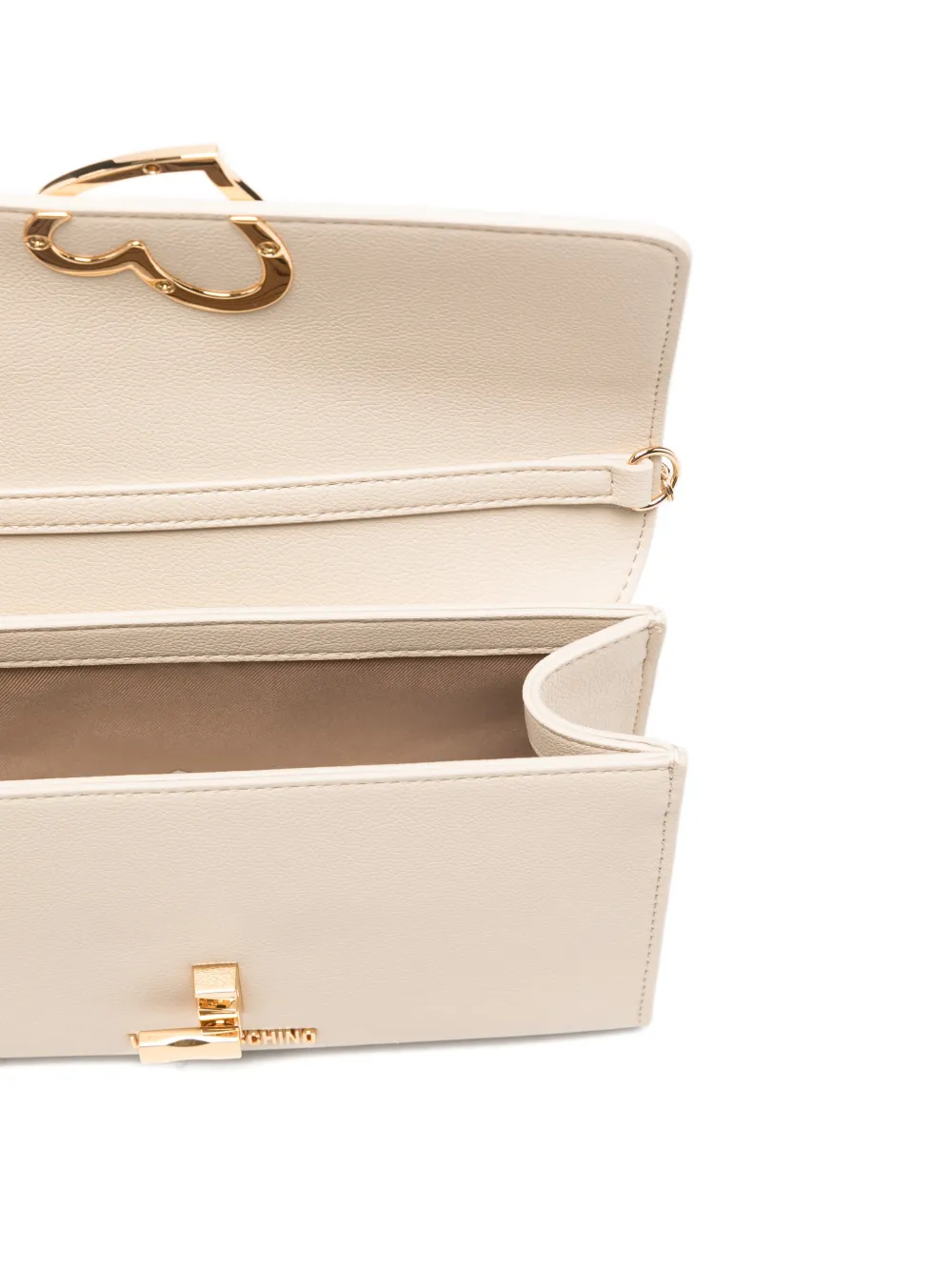 Love Moschino Hartvormige crossbodytas Beige