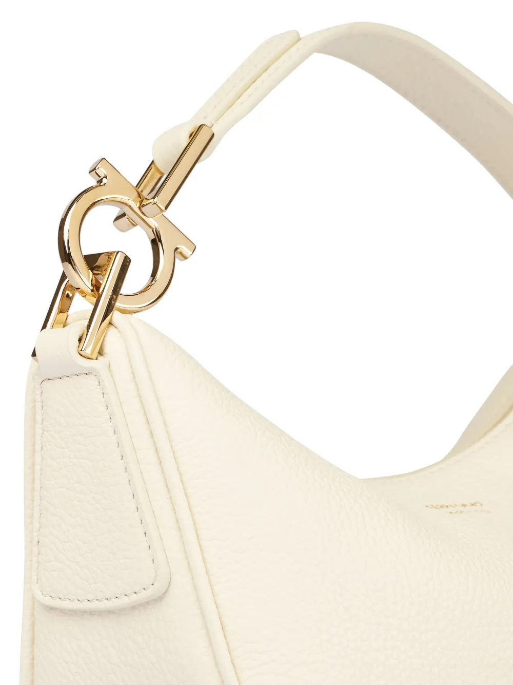  Ferragamo Logo-detail Shoulder Bag - Neutrals 