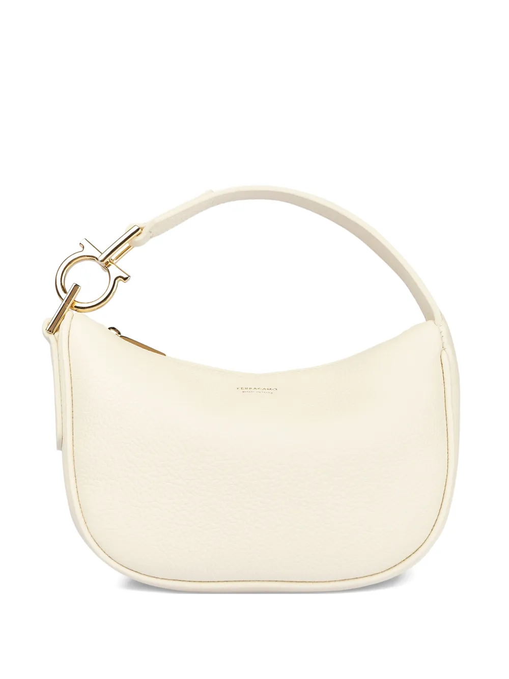 Ferragamo logo-charm mini bag - Toni neutri