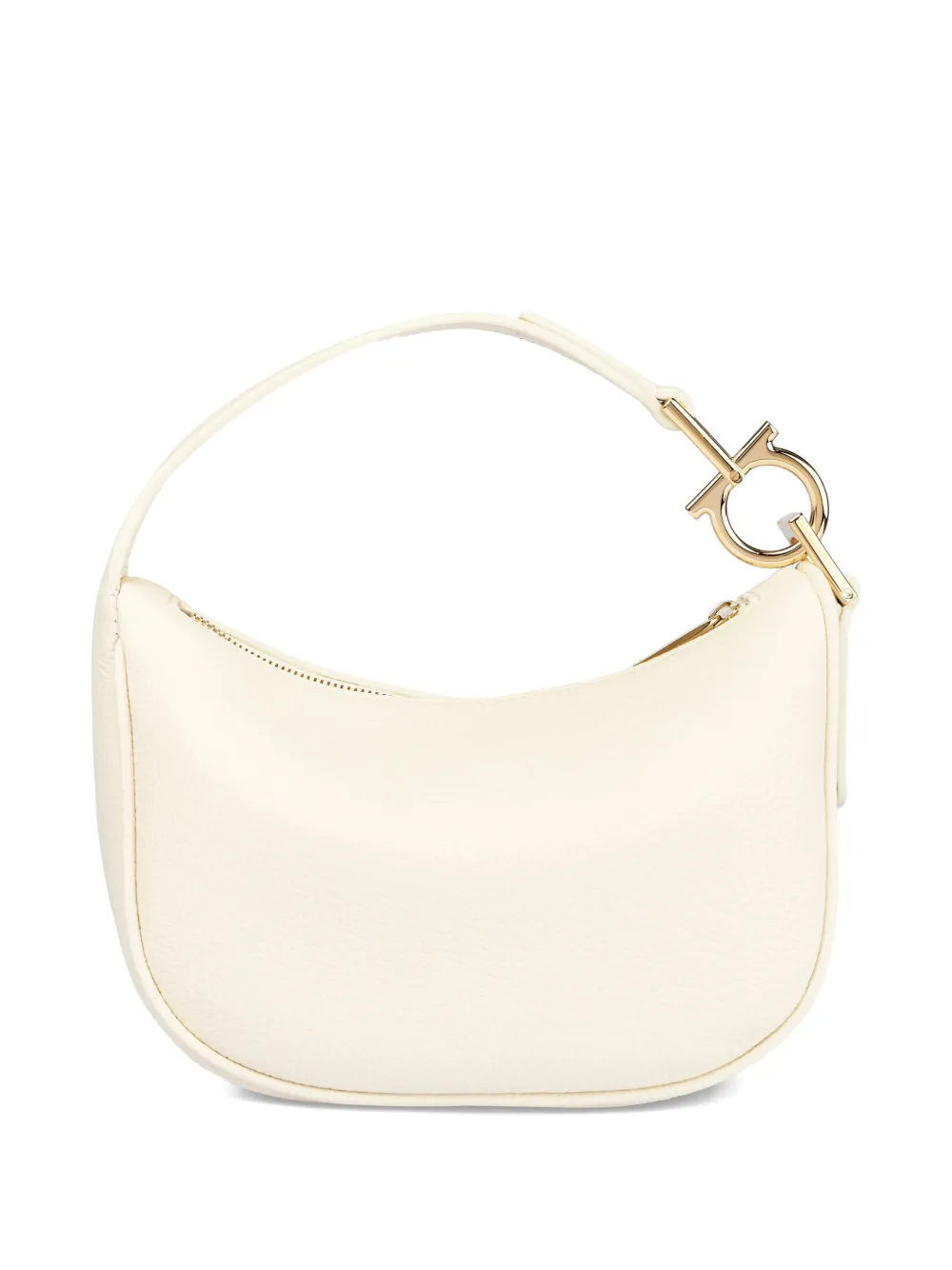  Ferragamo Logo-detail Shoulder Bag - Neutrals 