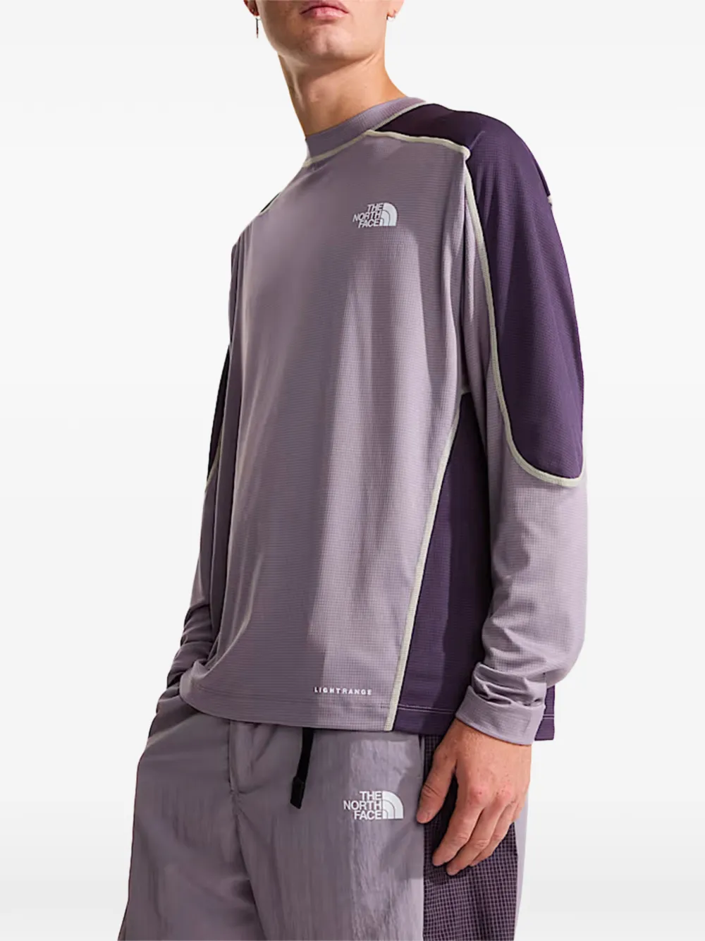 The North Face T-shirt met lange mouwen Paars