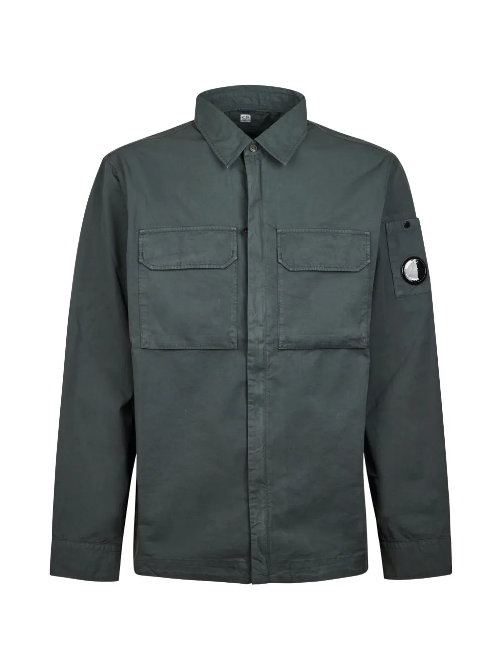 C.P. Company chest-pocket overshirt - Grau