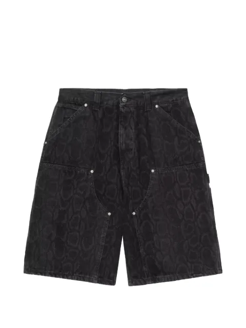 Carhartt WIP OG Doible Knee snake print shorts