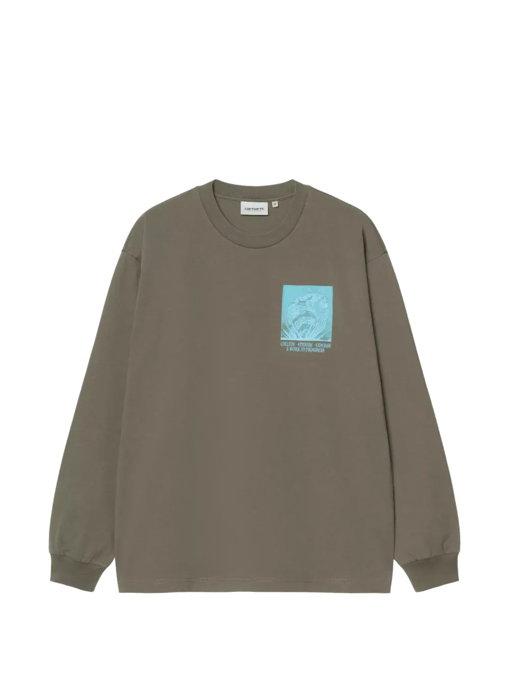 Carhartt WIP Emerge long-sleeve graphic T-shirt - Verde