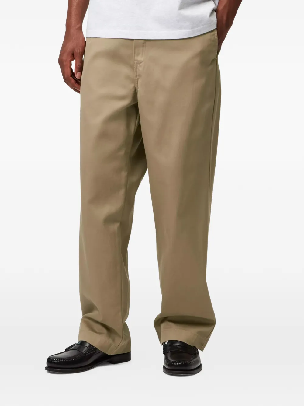 Carhartt WIP Craft logo-patch trousers - Beige