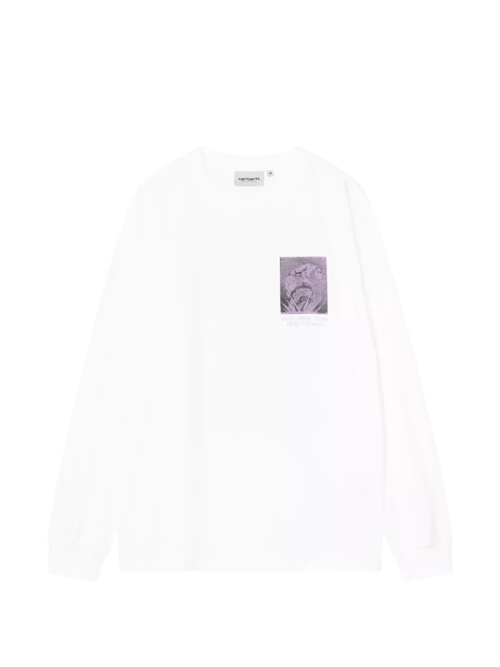 Carhartt WIP Emerge long-sleeve graphic T-shirt - Weiß