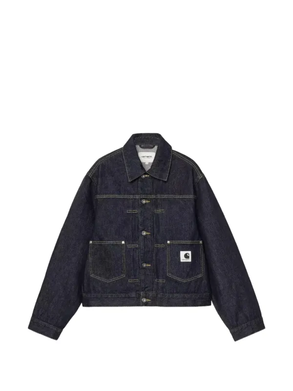 Carhartt WIP W Belmar デニムジャケット | ブルー | FARFETCH JP