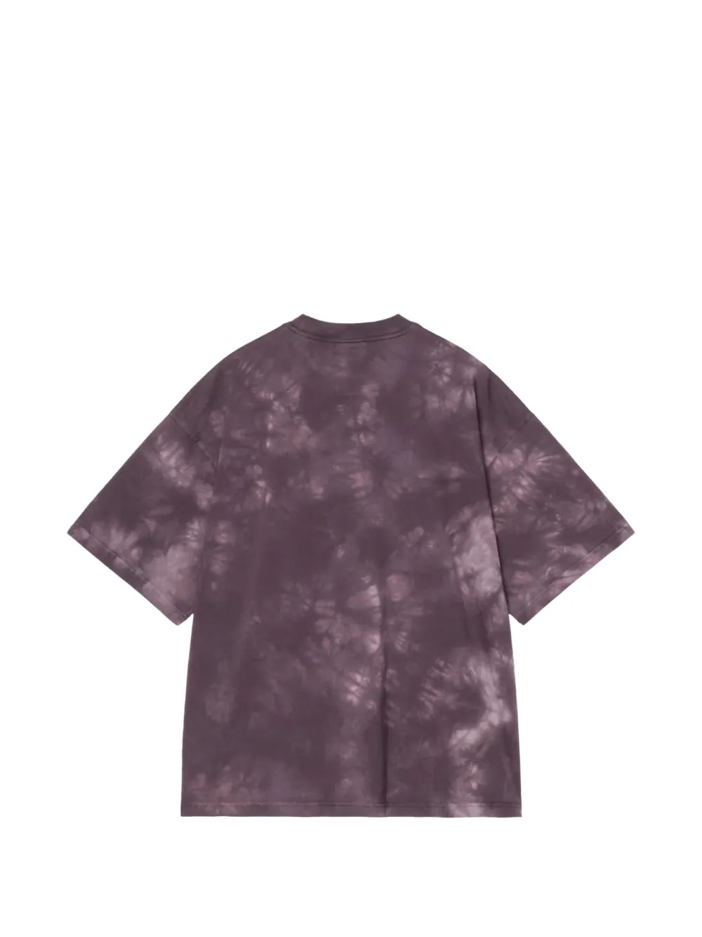 Carhartt WIP T-shirt met tie-dye print Paars