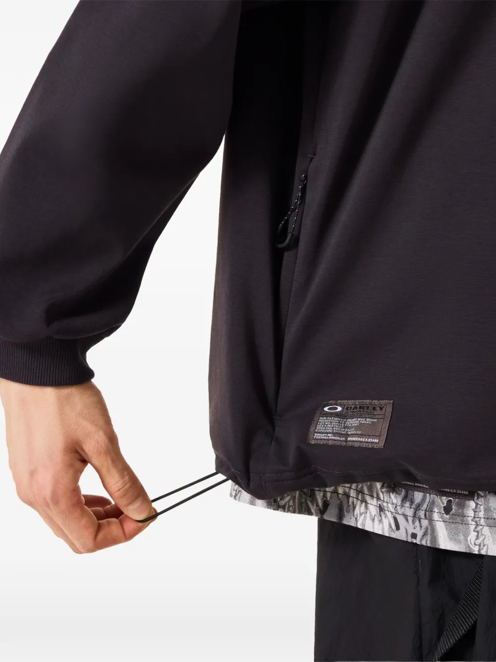 Oakley 드로스트링 크루 넥 스웨트셔츠 | 스웨트셔츠