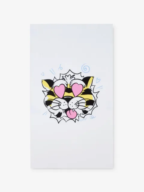 Kenzo tiger graphic beach towel