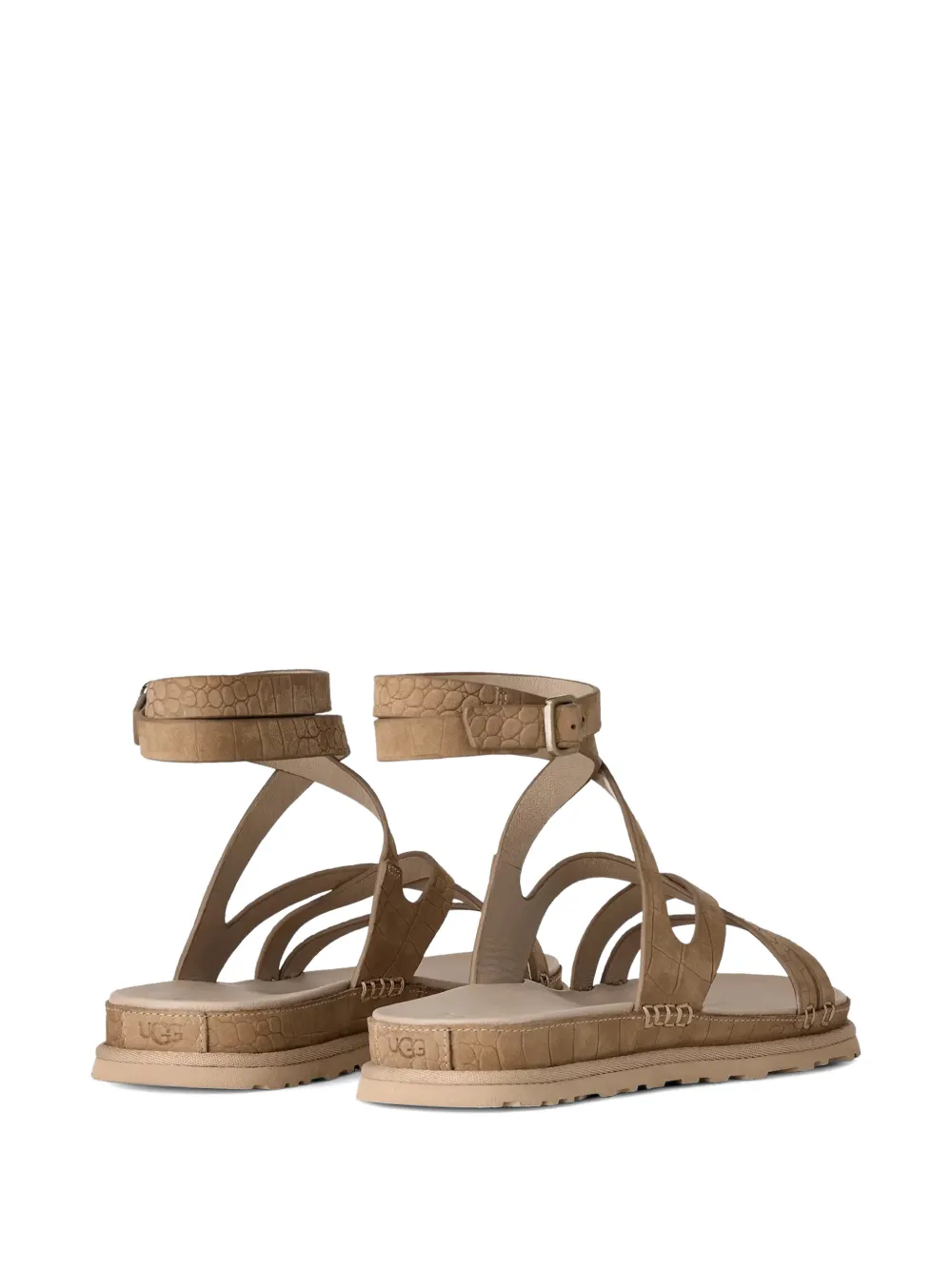 UGG Goldengaze sandalen met gespbandje Beige