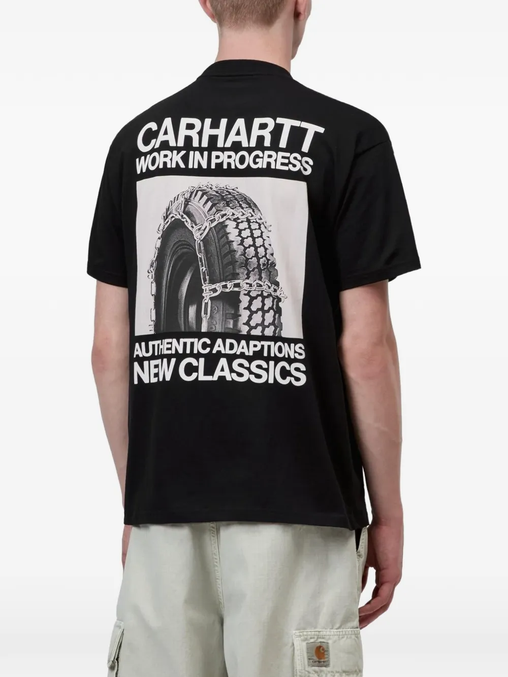 Carhartt WIP S S Sean Hamilton 03 T-shirt met print Zwart