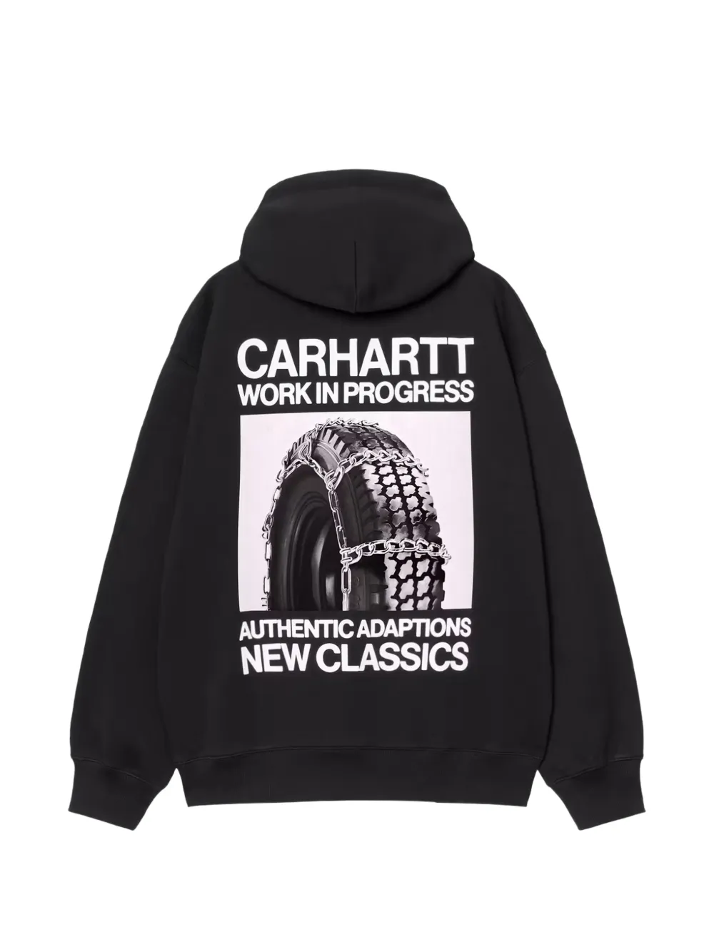 Carhartt WIP Hoodie met print Zwart