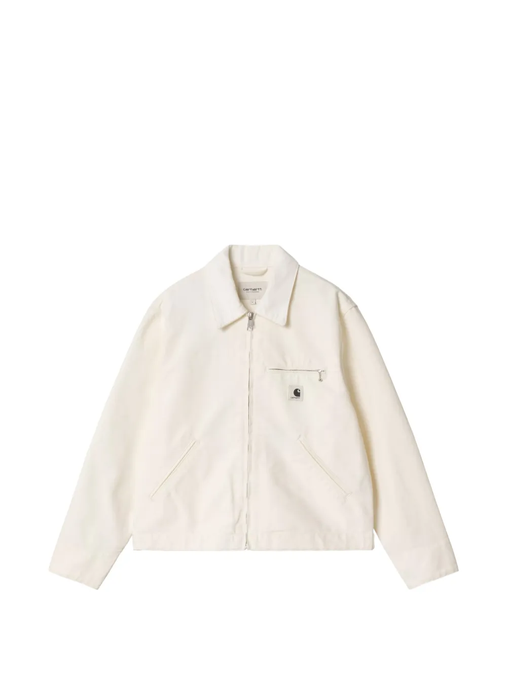 Carhartt WIP W' OG Detroit Jacke mit Reißverschlusstasche - Weiß
