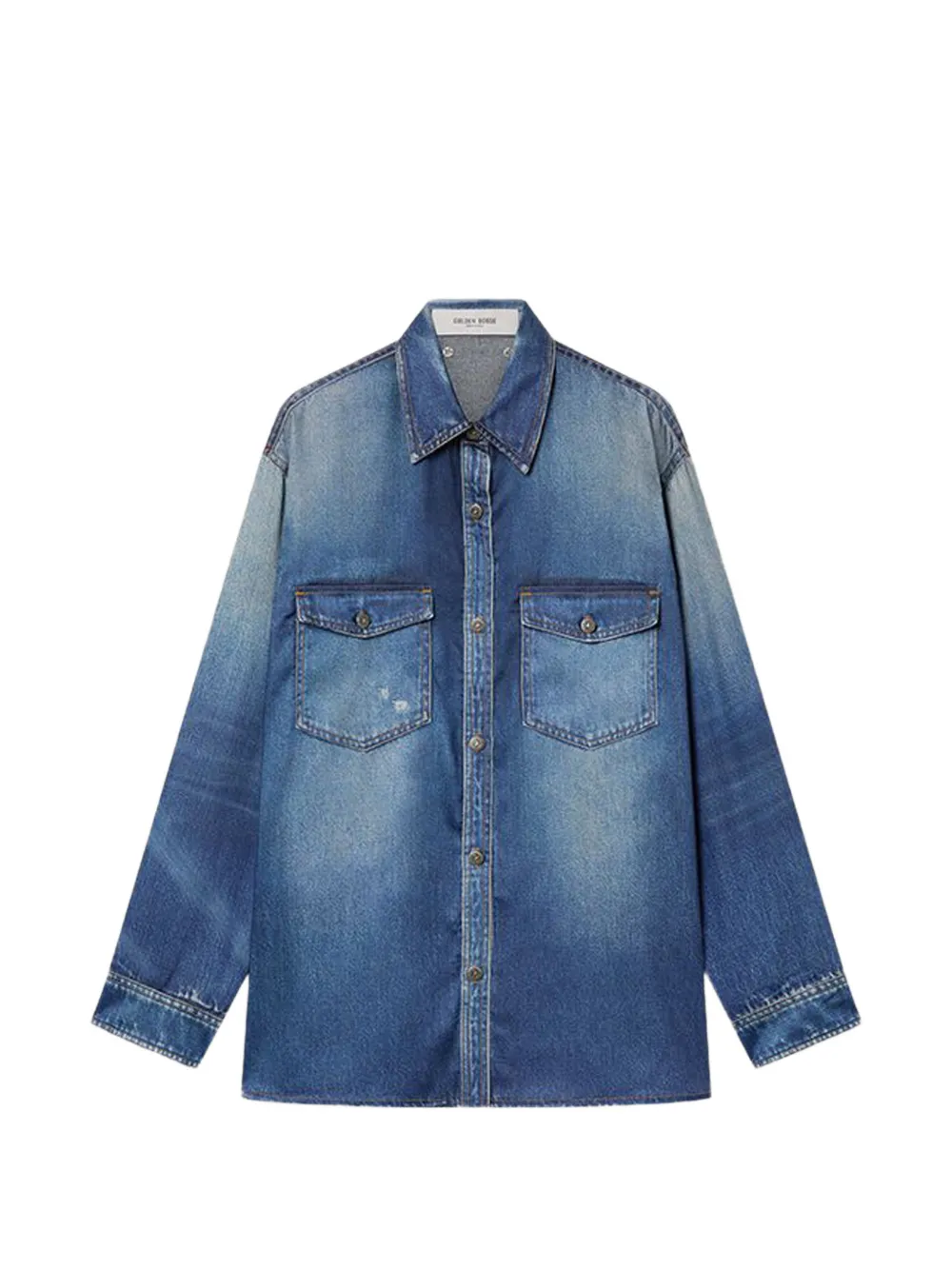 Golden Goose pocket shirt - Blu