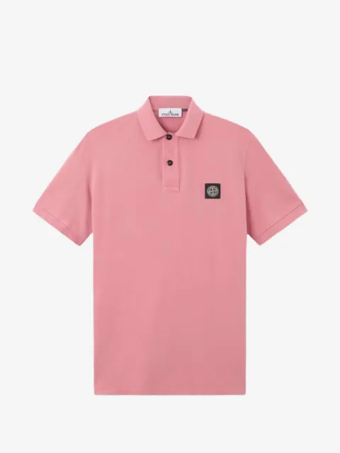 Stone Island playera tipo polo manga corta