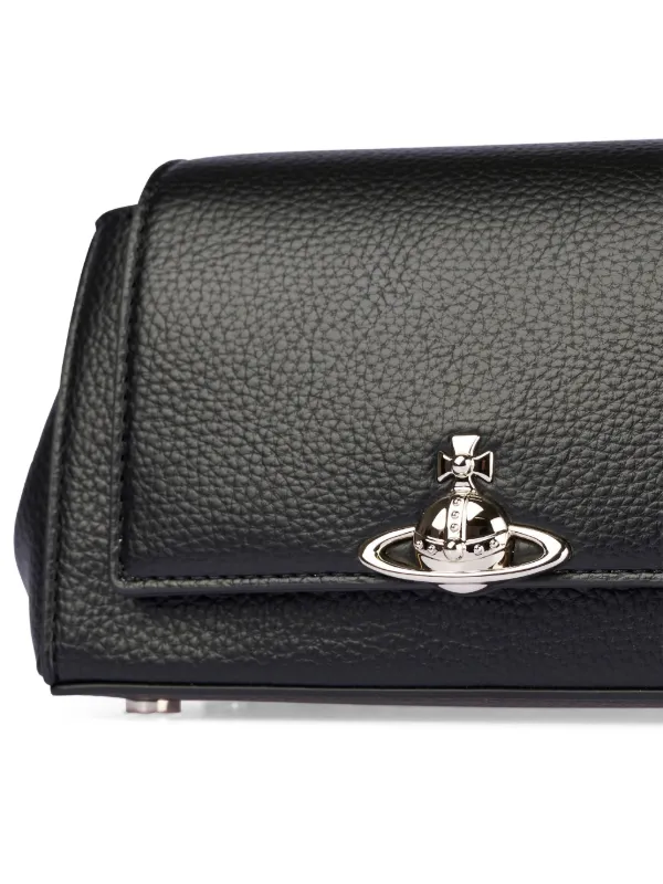 Vivienne Westwood Hazel Orb-detail Shoulder Bag | Black | FARFETCH