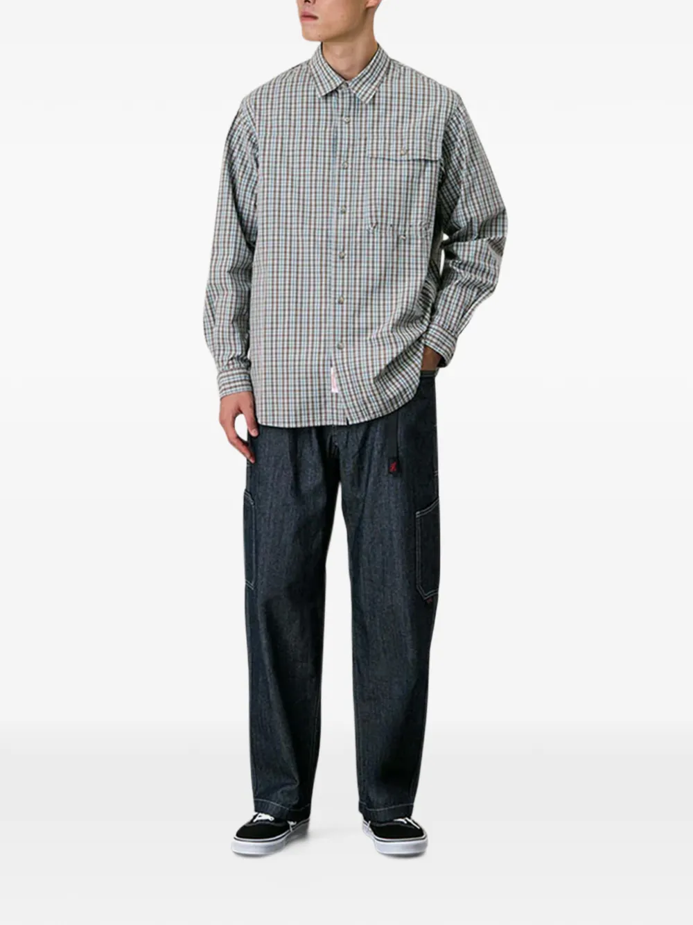 Gramicci チェッカー シャツ