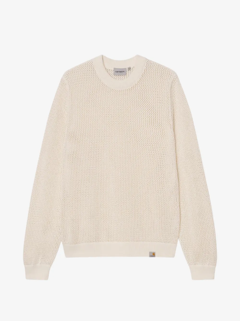 Carhartt WIP Stockton open-knit sweatshirt | Neutrals | Image 1