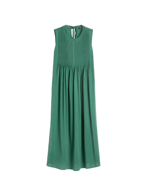 Weekend Max Mara Pleated Dress | Green | FARFETCH ID