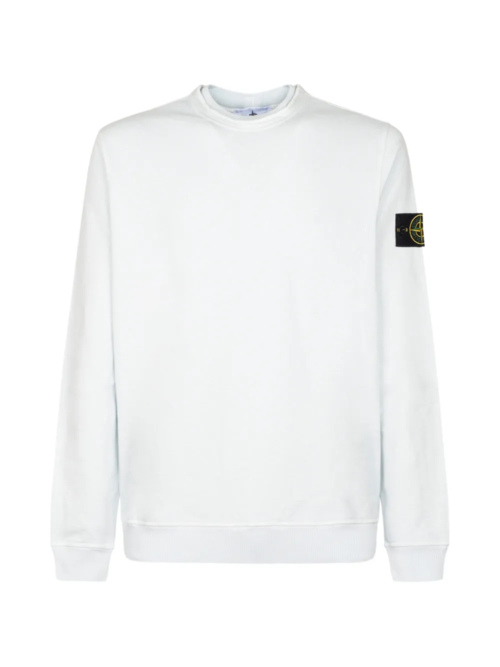 Stone Island sudadera con parche | blanco | Image 1