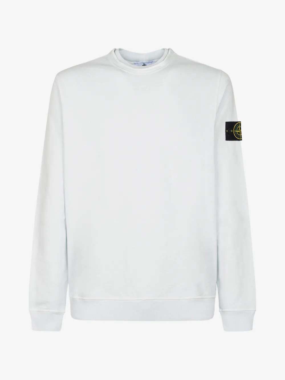 Stone Island Compass-patch sweater | White | Image 1