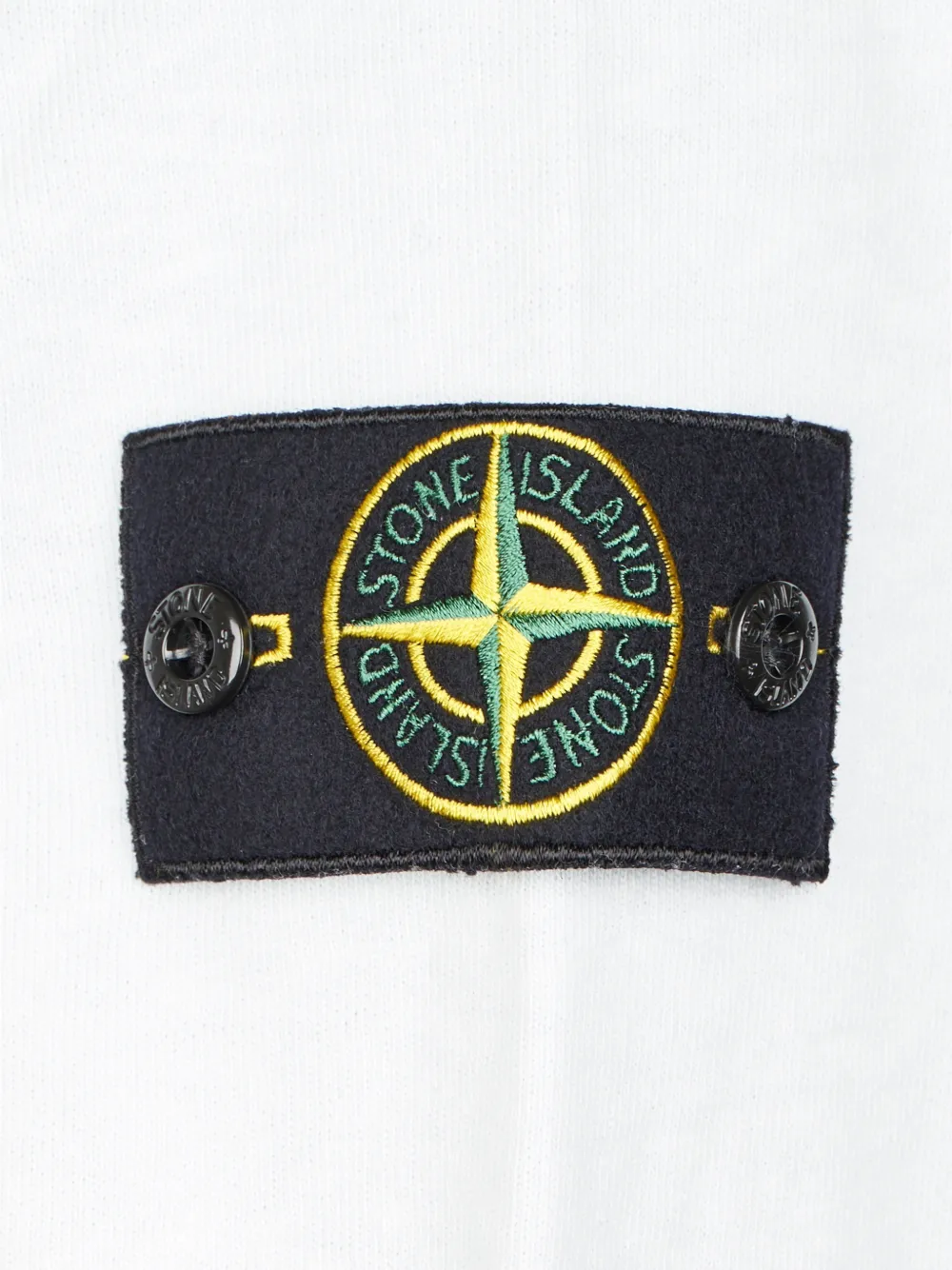 Stone Island Sweater met patch Wit