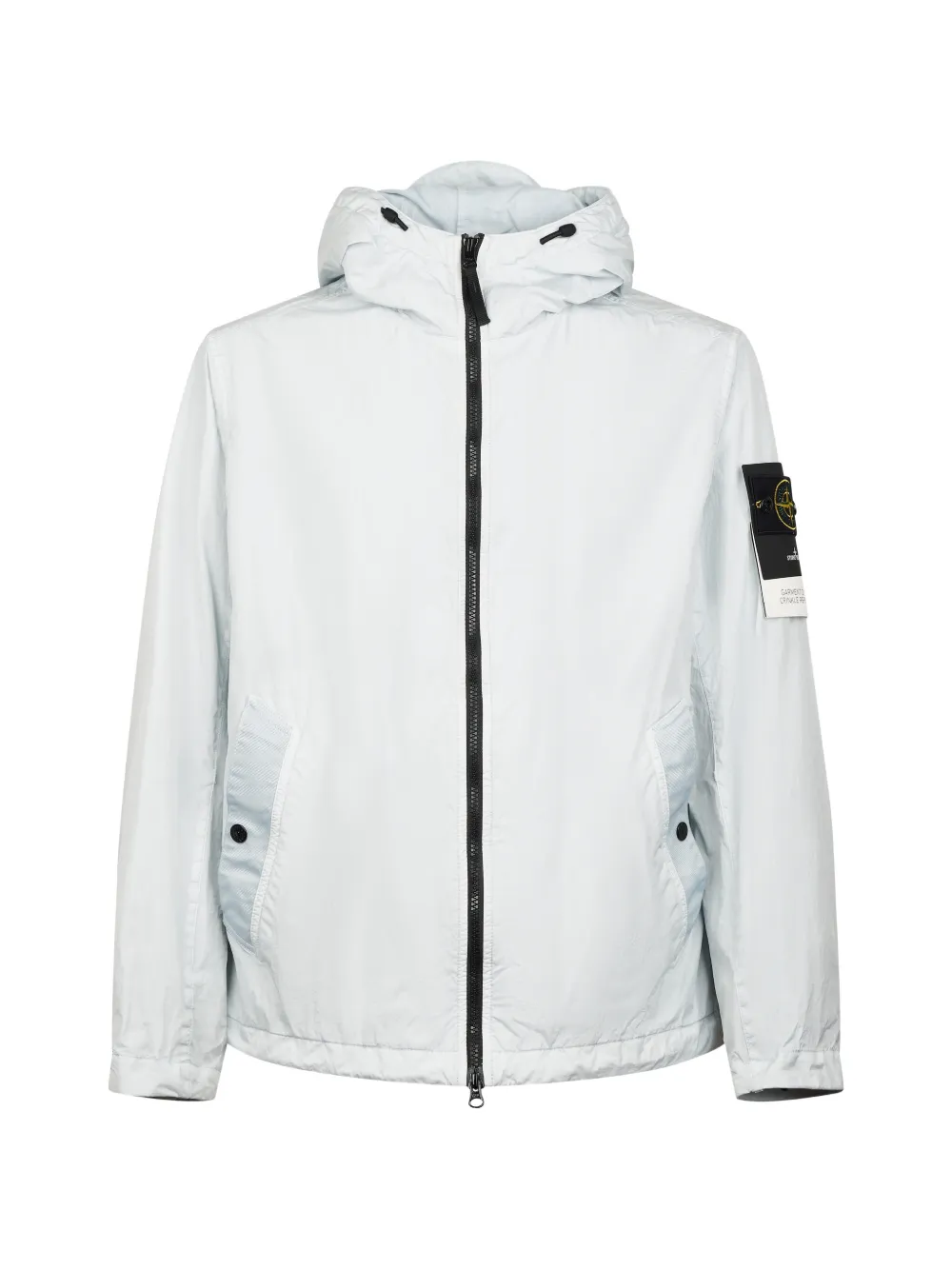 Stone Island hooded zip jacket - Blu