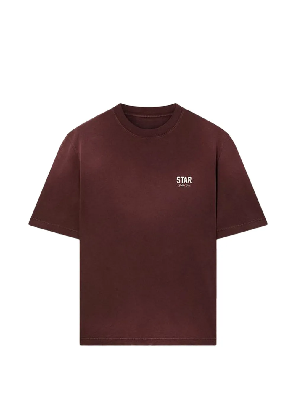 Golden Goose T-shirt con stampa - Marrone