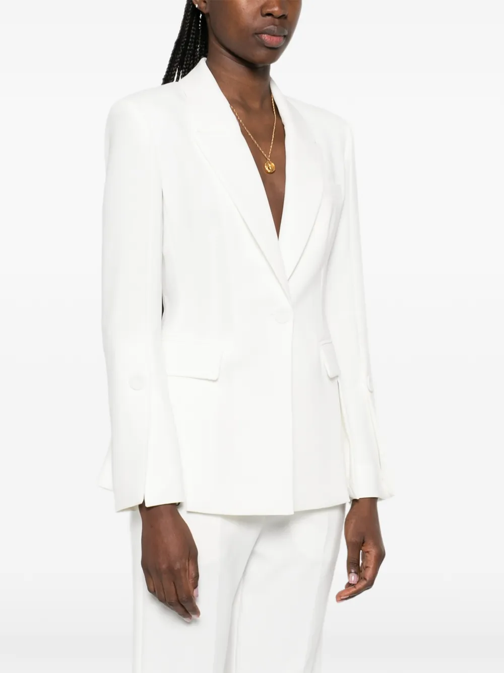 PINKO Colbert met split Wit