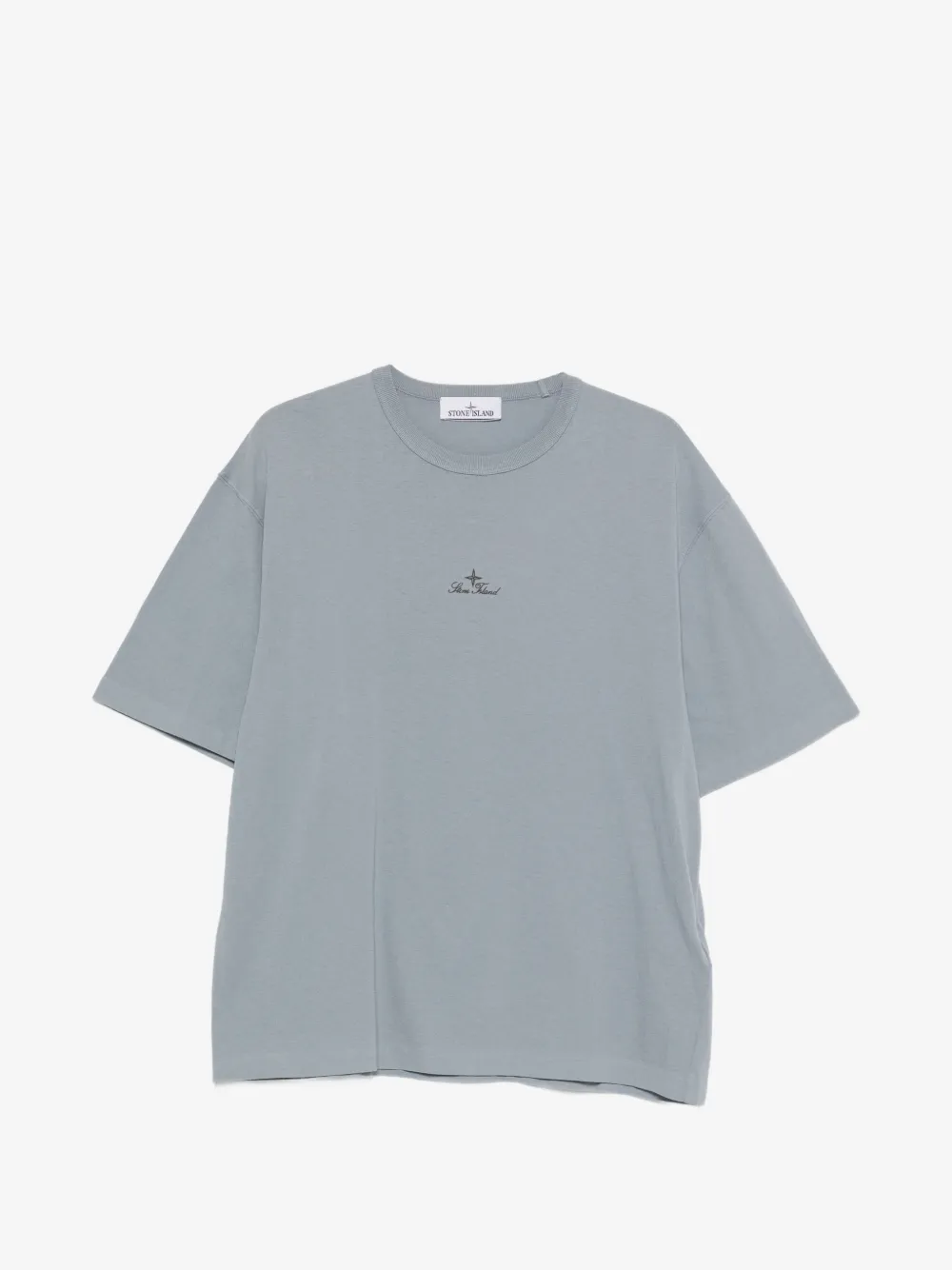 Stone Island 2100006 organic cotton jersey T-shirt | Blue | Image 1