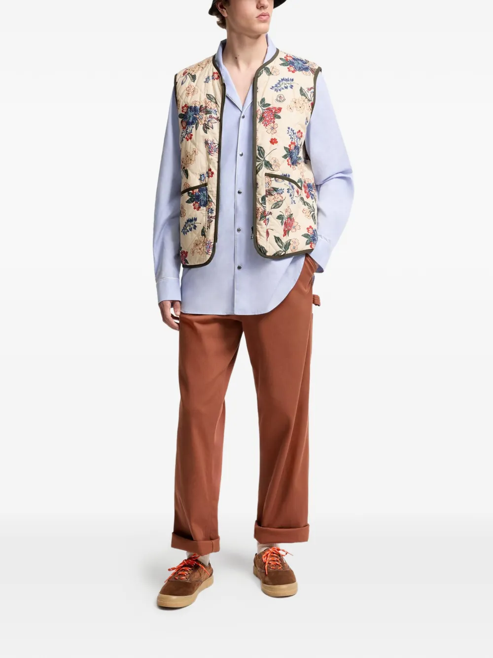 Moncler フローラル ジレ | ベスト | Image 2