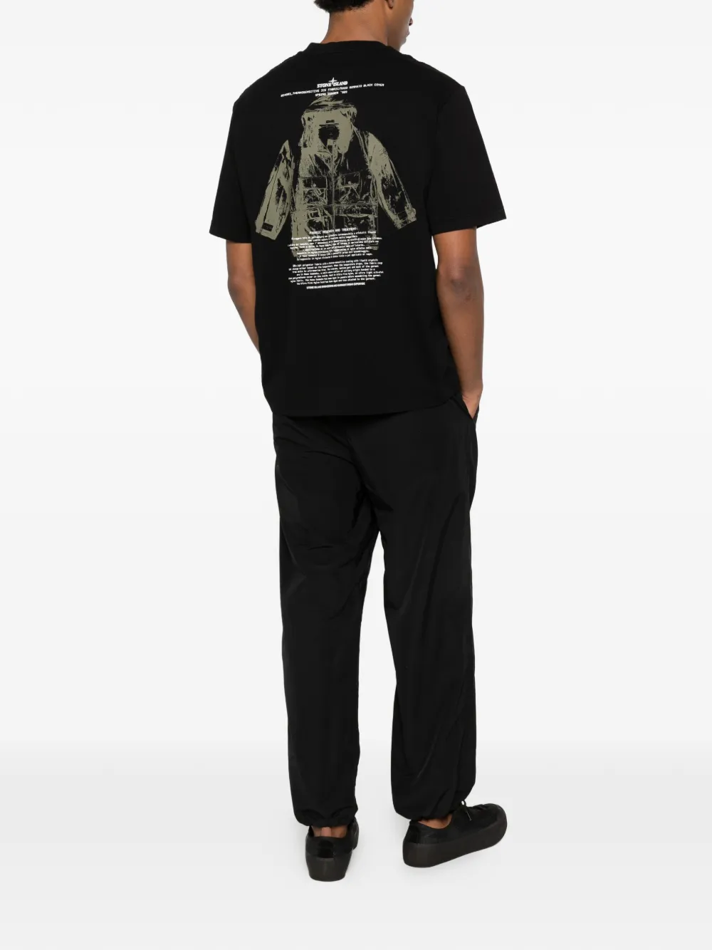 Stone Island 로고 티셔츠 | 티셔츠 | Image 2