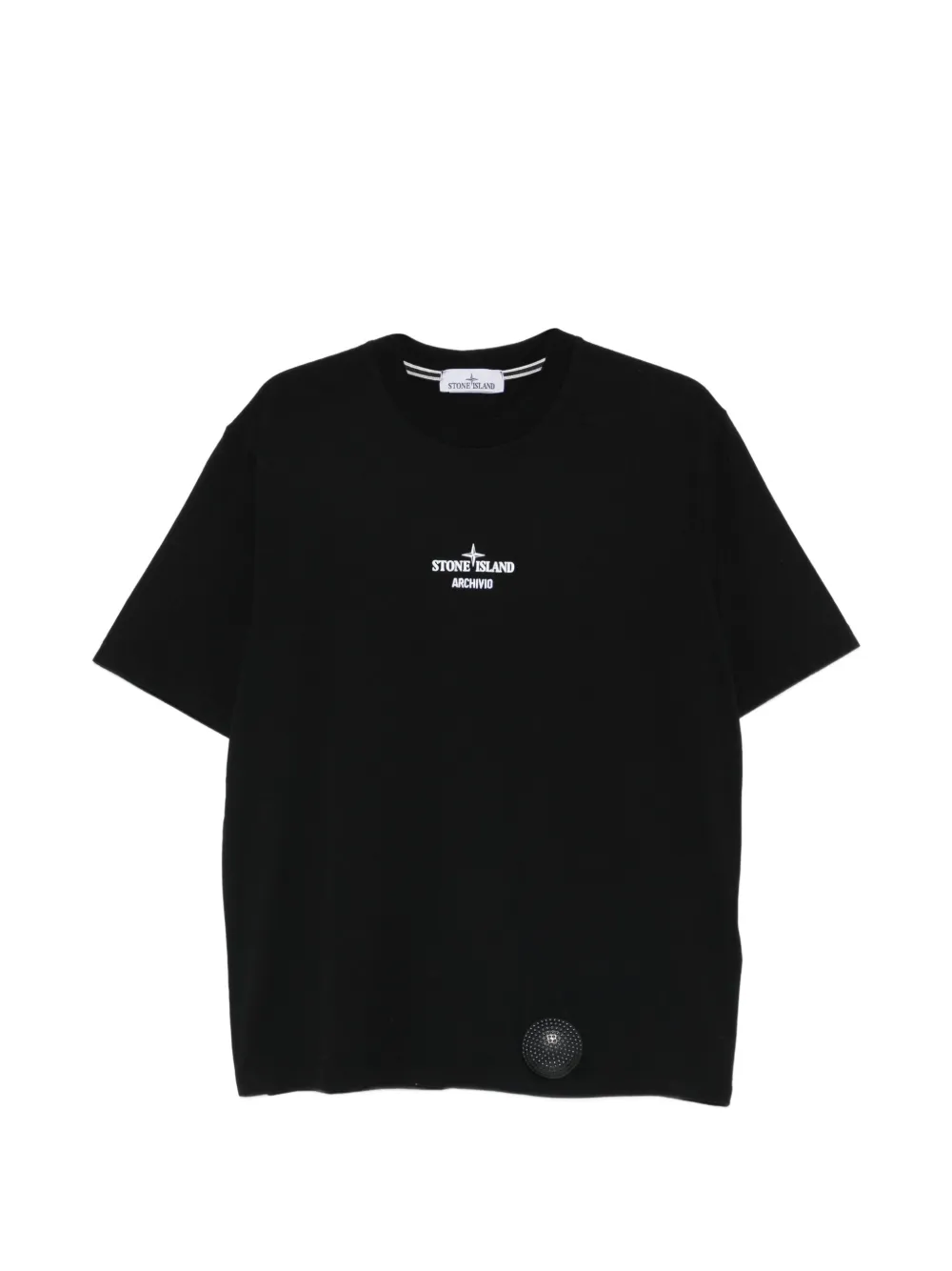 Stone Island logo T-shirt - Nero
