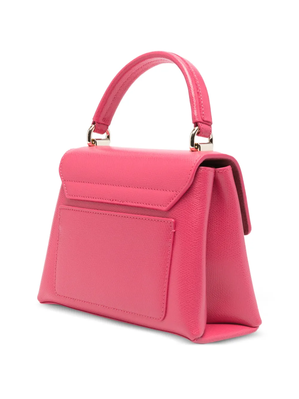Furla 1927 mini-tas met slot en handvat Roze