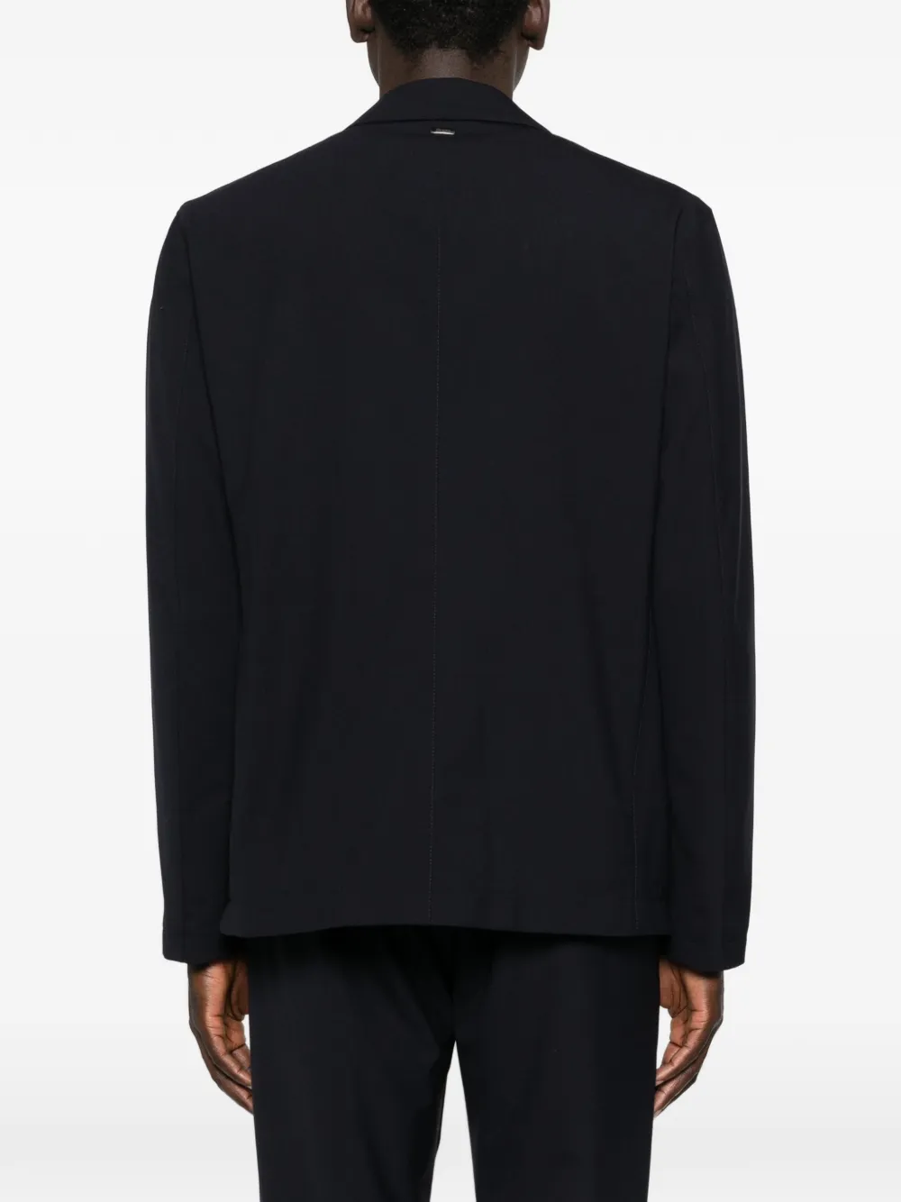 Herno Button-up shirtjack Blauw