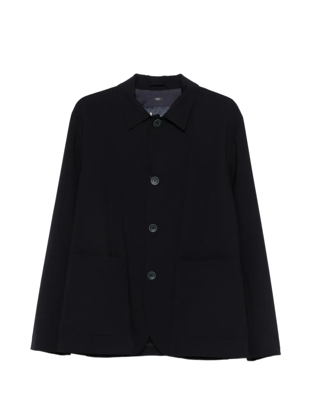 Herno button-up shirt jacket | Blue | Image 1