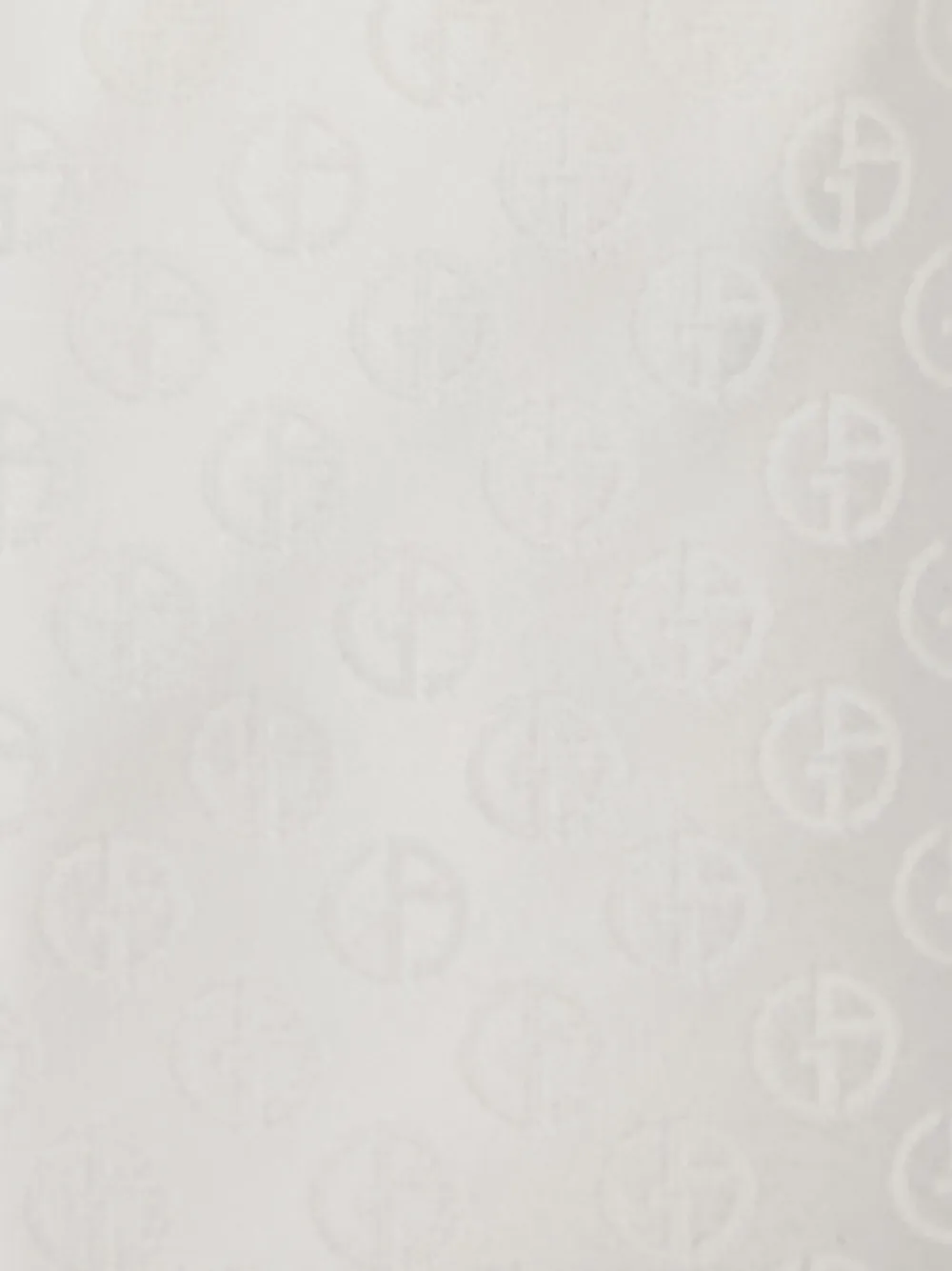 tonal-logo silk tie
