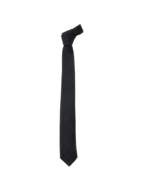 Giorgio Armani tona-logo tie