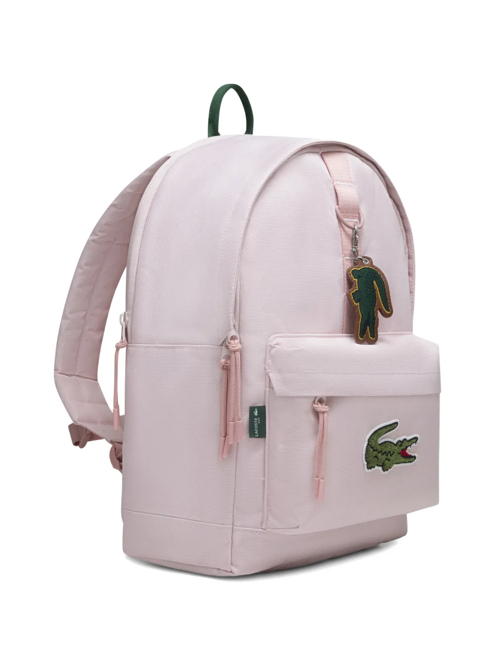  Lacoste Kids Logo-appliqué Backpack - Pink 