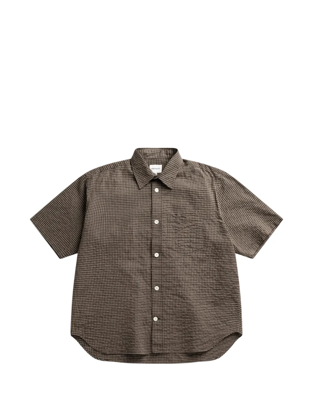 Norse Projects checked shirt | Brown