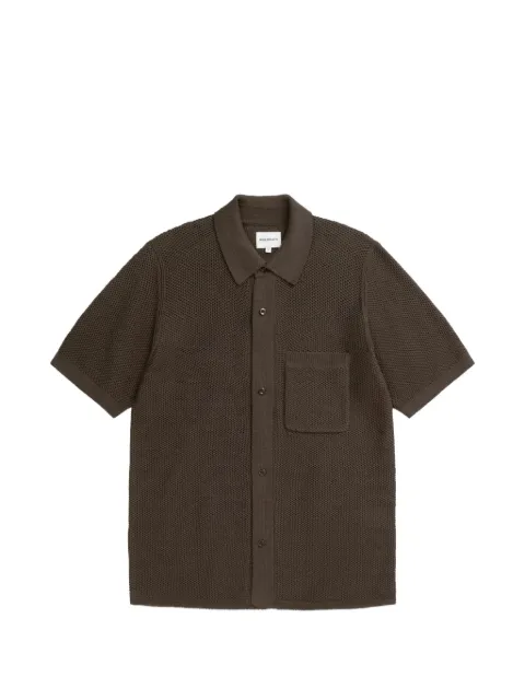 Norse Projects pocket knitted shirt