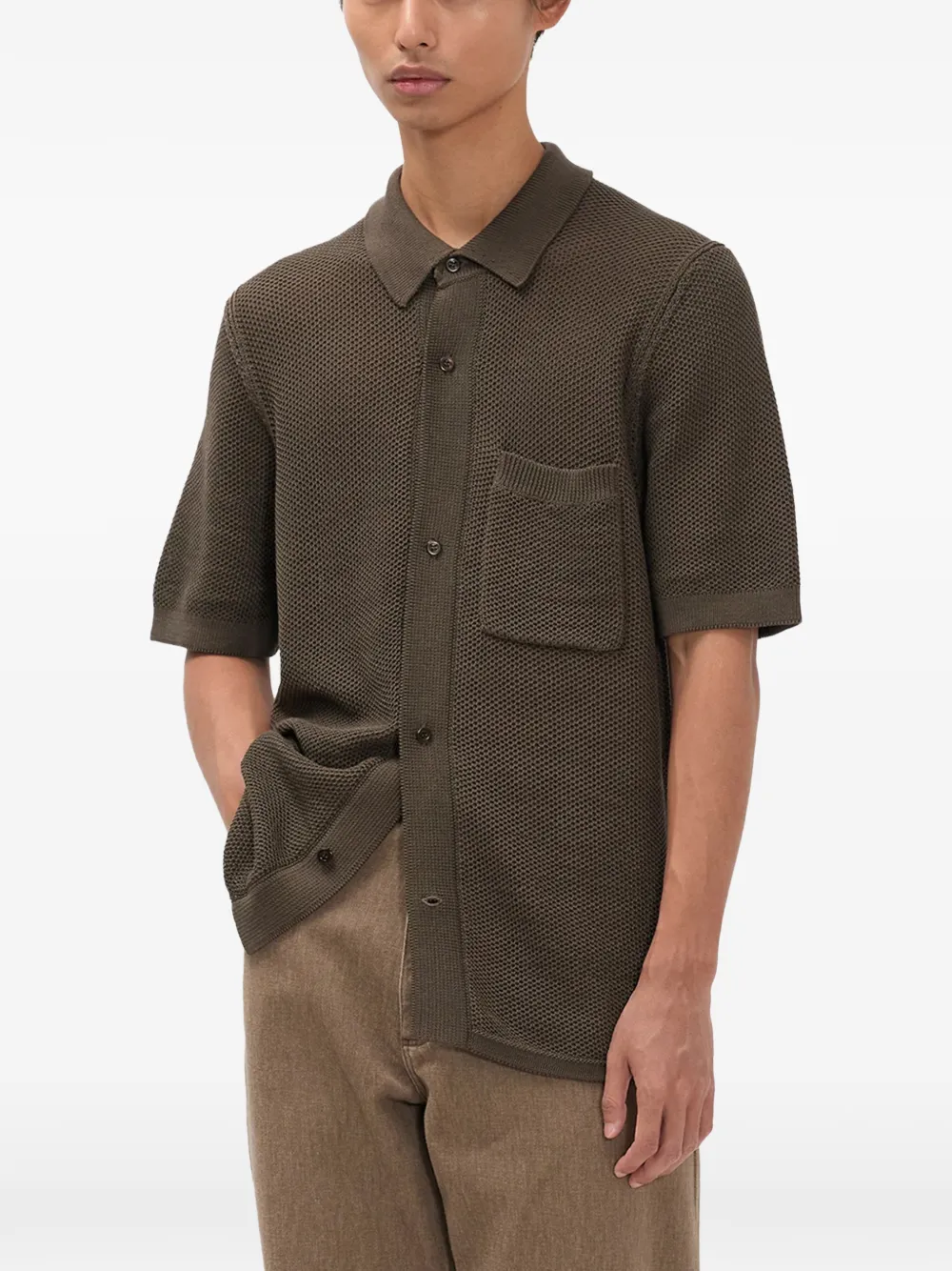 Norse Projects 포켓 니트 셔츠