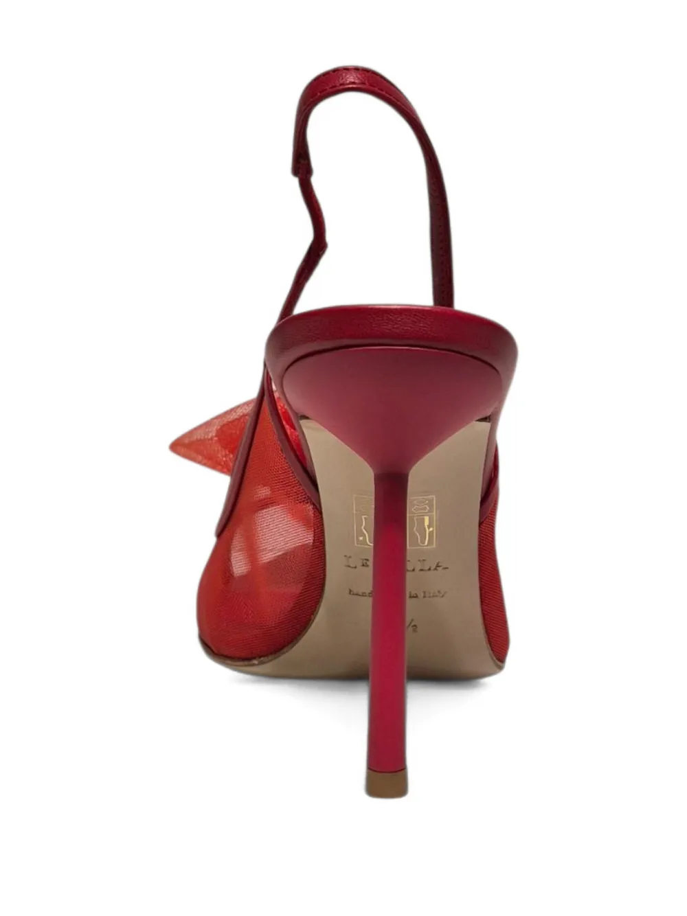 Le Silla Sandalen met bloemdetail Rood