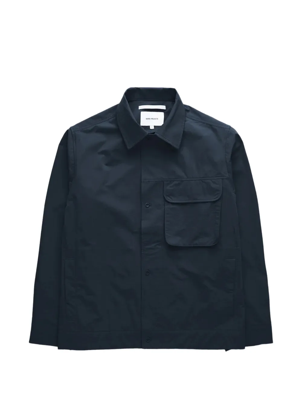 Norse Projects 체스트 포켓 긴소매 셔츠 | 블루 | Image 1