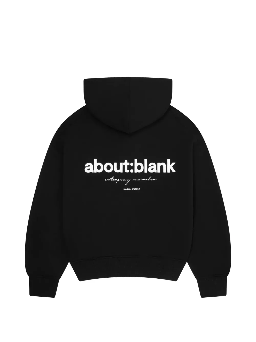 ABOUTBLANK logo印花连帽衫 | 连帽衫 | Image 2