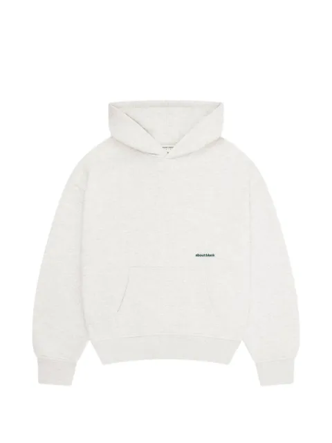 ABOUTBLANK logo-print hoodie 