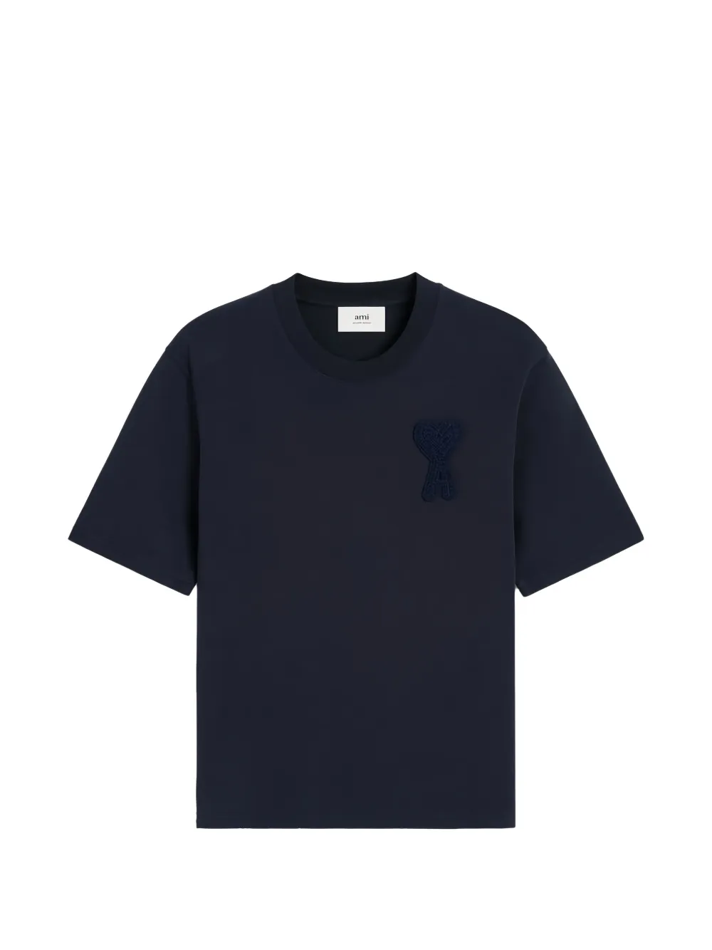 AMI Paris short-sleeve T-shirt | Blue | Image 1